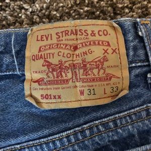 Vintage levis